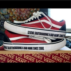 Size 9 Vans with Ultracrush Pro Insoles
